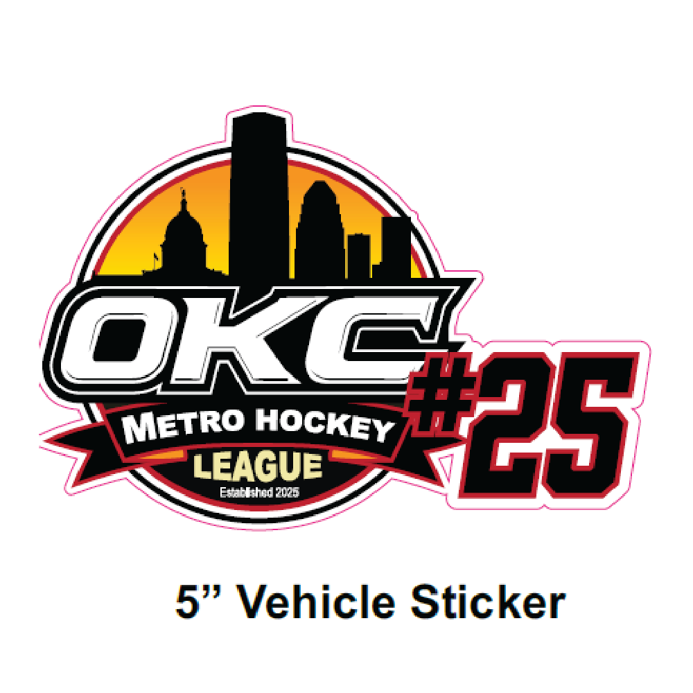 Vehicle Sticker - Logo With # - OKCM
