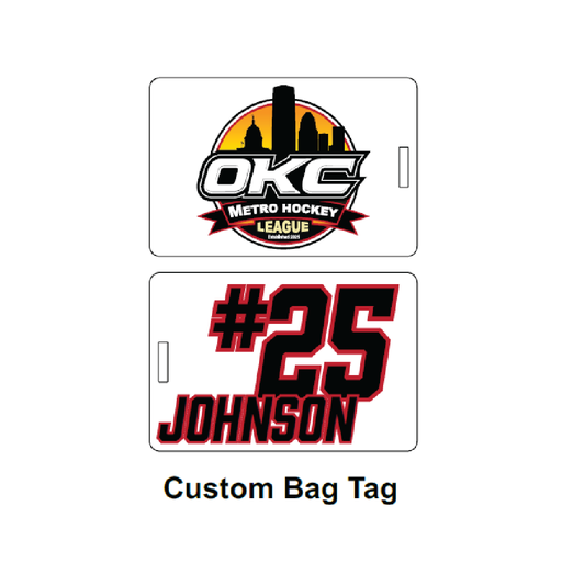 Bag Tag with Name and # - OKCM