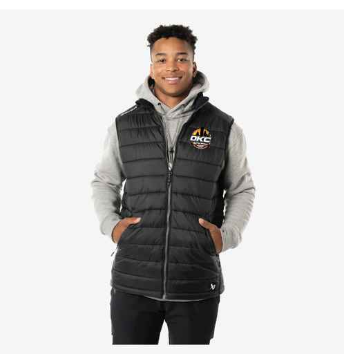 S23 Bauer Team Puffer Vest Sr - OKCM